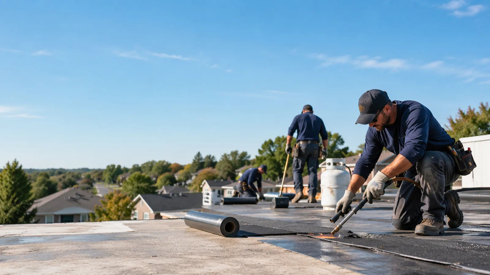 Flat Roof Leak Repair providers in Marston, NC
